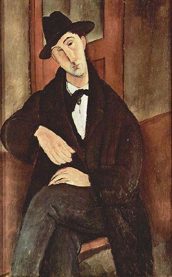 Amedeo Modigliani Portrat des Mario Varfogli